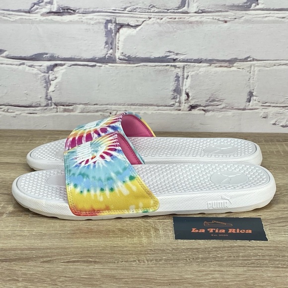 Puma Tie Dye Slide Sandals - Picture 3 of 8